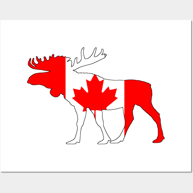 Moose Canada Wall Art by MordaxFurittus